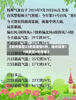 《扬州重型23例危重型6例，扬州现有17例重型4例危重》-第2张图片-多讯网