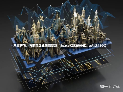 双翼齐飞，马斯克企业估值暴涨，SpaceX超2500亿，xAI达450亿-第1张图片-多讯网