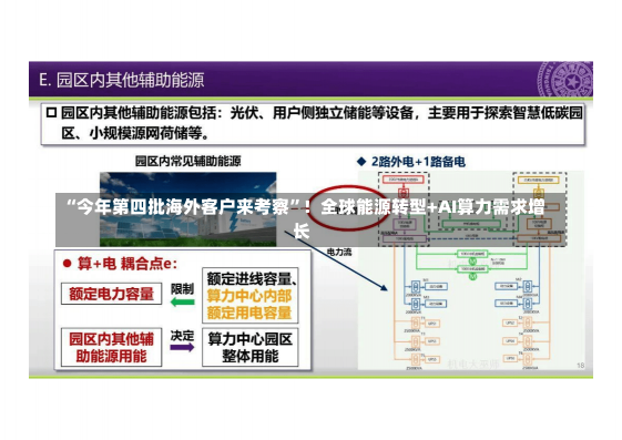 “今年第四批海外客户来考察”！全球能源转型+AI算力需求增长-第1张图片-多讯网