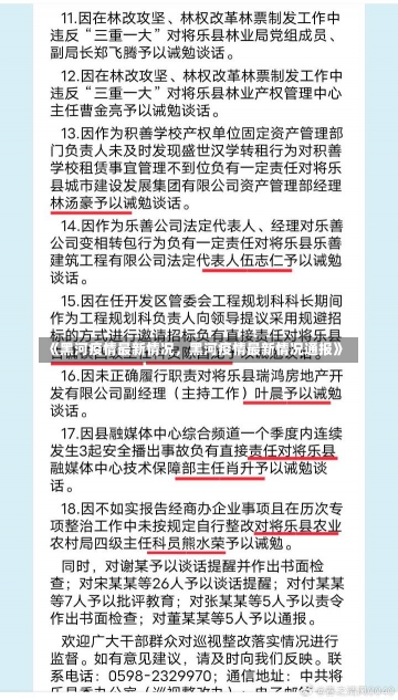 《黑河疫情最新情况，黑河疫情最新情况通报》-第1张图片-多讯网