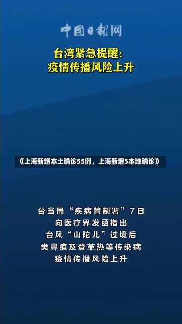 《上海新增本土确诊55例，上海新增5本地确诊》-第2张图片-多讯网