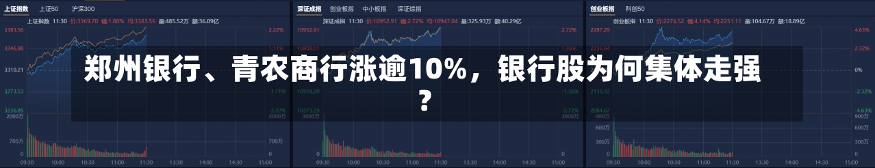 郑州银行、青农商行涨逾10%，银行股为何集体走强？-第2张图片-多讯网