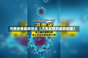 河南疫情最新现状（河南疫情的最新数据）-第1张图片-多讯网