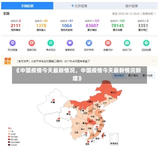 《中国疫情今天最新情况，中国疫情今天最新情况新增》-第2张图片-多讯网