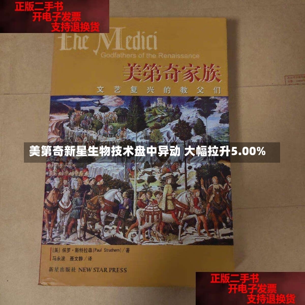 美第奇新星生物技术盘中异动 大幅拉升5.00%-第1张图片-多讯网